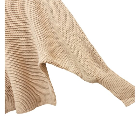 Merokeety Women Long Sleeve V-Neck  Neck Loose Oversized  Tunic Top brown Size L - Picture 8 of 13